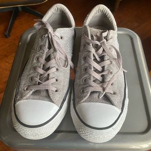 Grey Converse — Madison All Star Low Top Sneakers